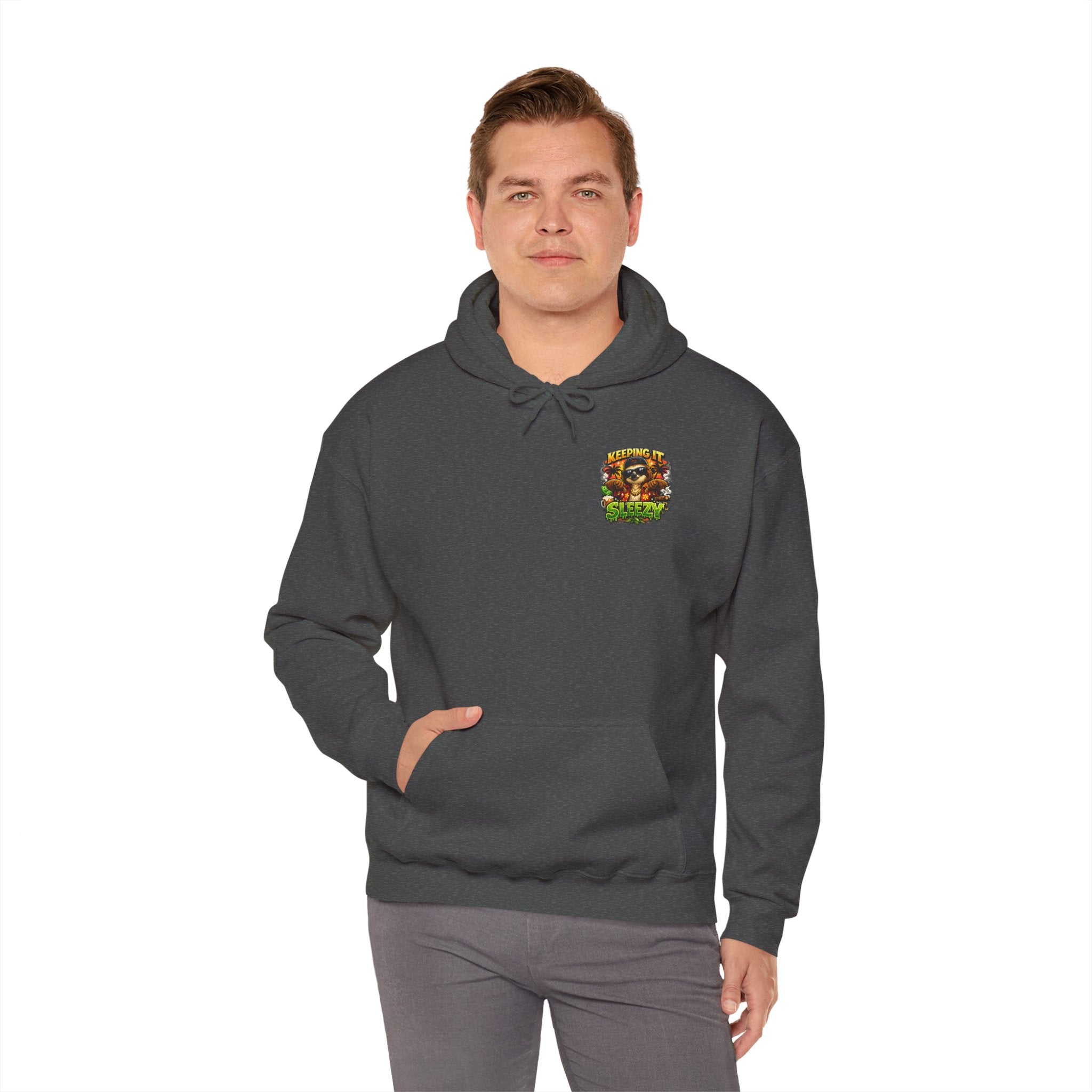 Keeping It Sleazy Sloth Funny Hoodie