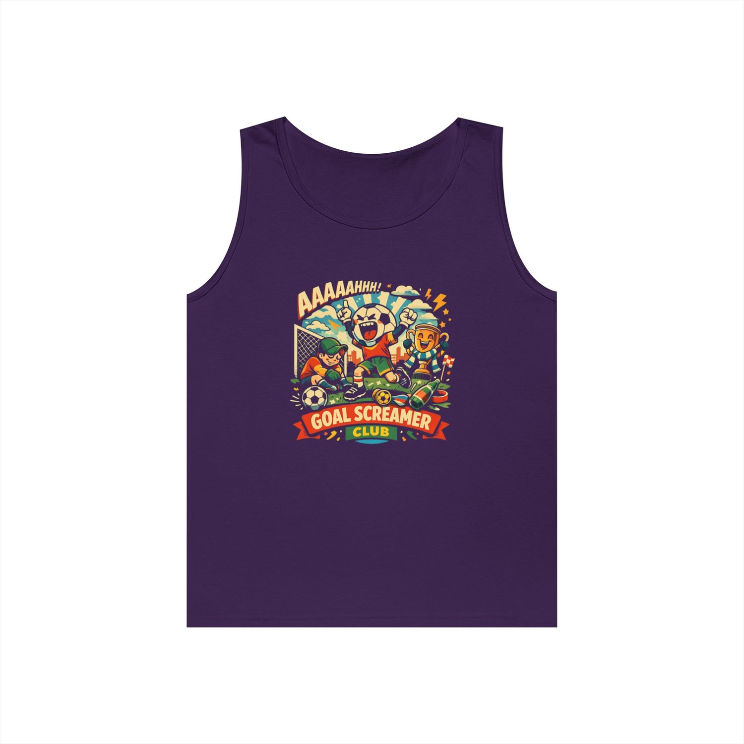 Goal Screamers Club Funny Tank Top