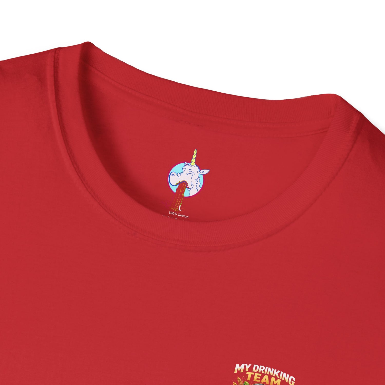 Soccer Drinking Team T-Shirt — "My Drinking Team Has a Soccer Problem" Football Beer Tee