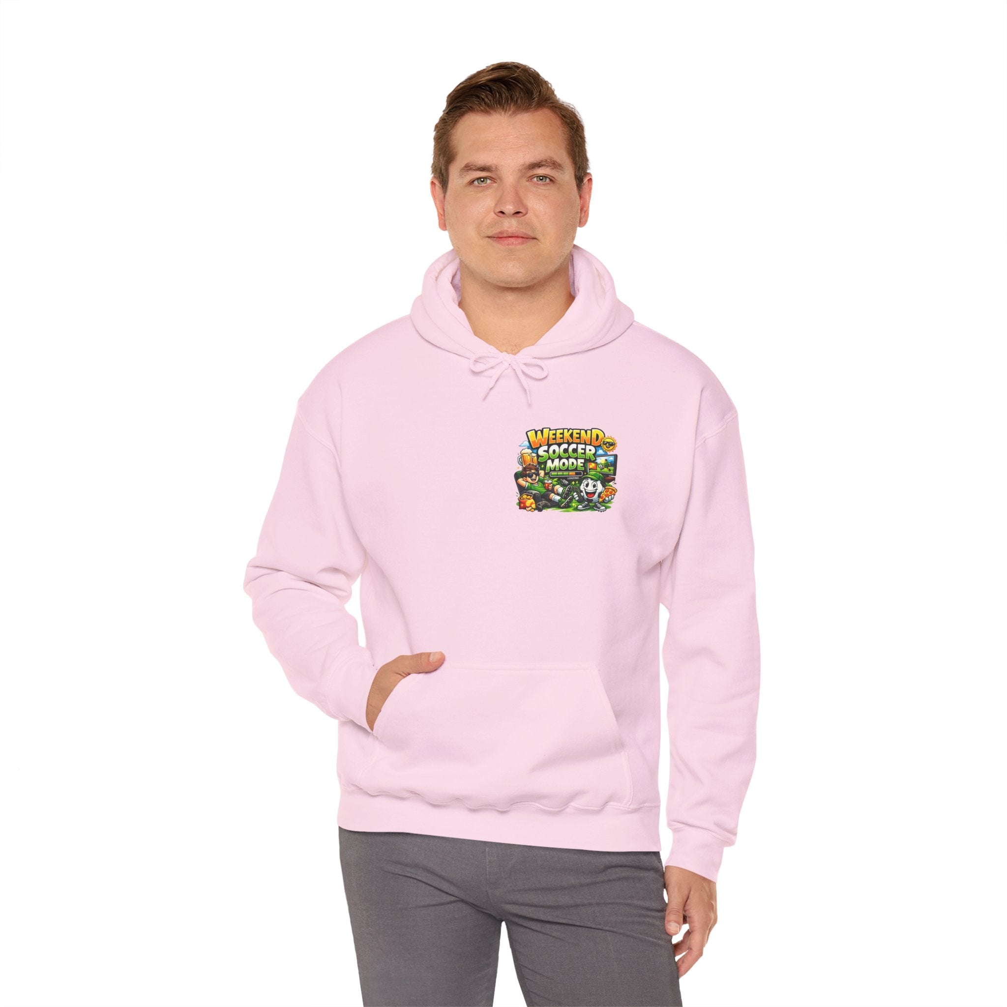 Weekend Soccer Mode Funny Hoodie