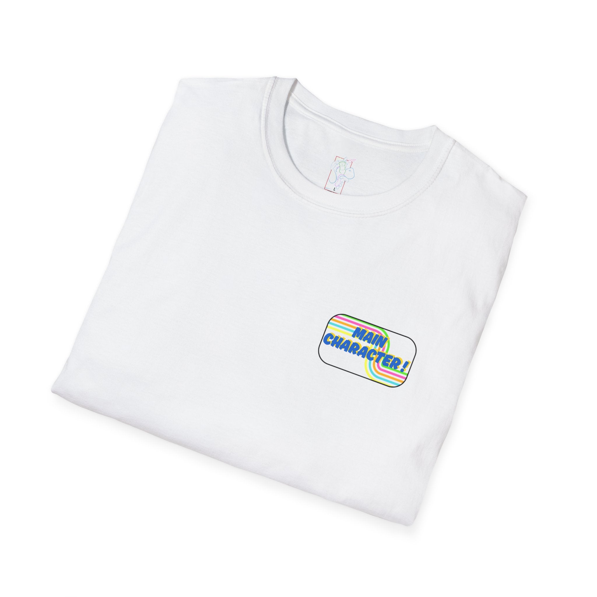 Main Character-Retro Funny — Awesome Creative Graphic T-Shirt