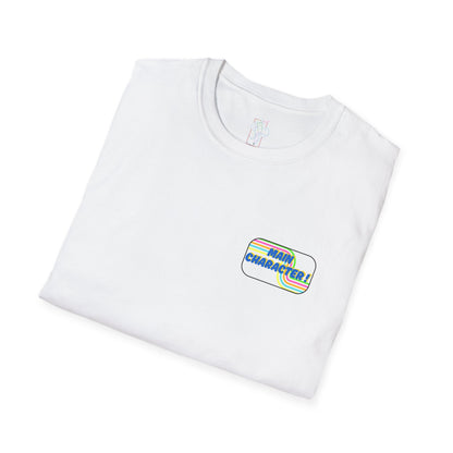 Main Character-Retro Funny — Awesome Creative Graphic T-Shirt