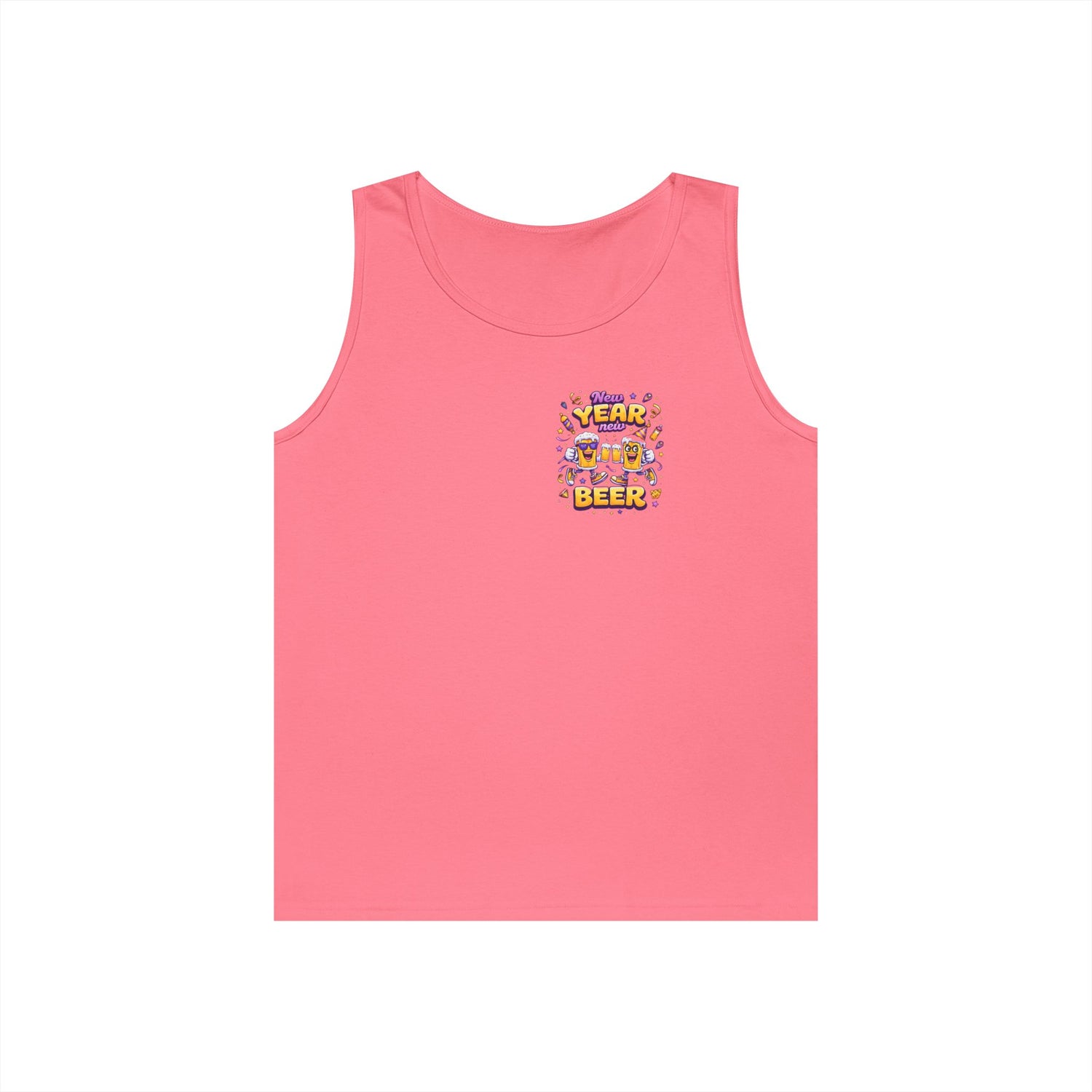 New Year New Beer Funny Tank Top
