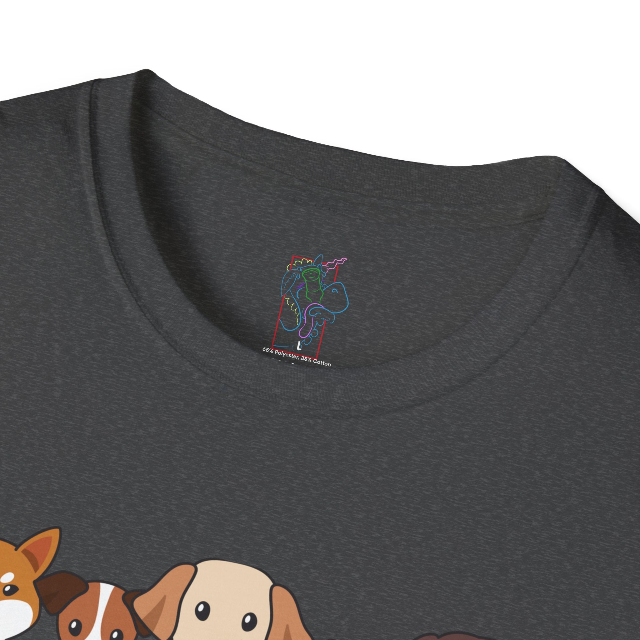 Funny Dogs Love T-Shirt — Cute Happy Pets Tee for Dog Lovers
