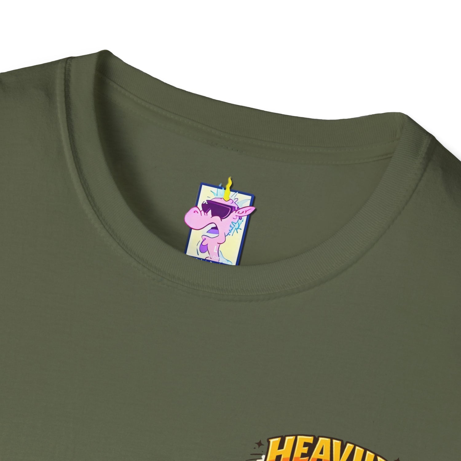 Heavily Socially Distancing Funny T-Shirt