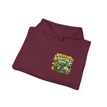 Weekend Soccer Mode Funny Hoodie