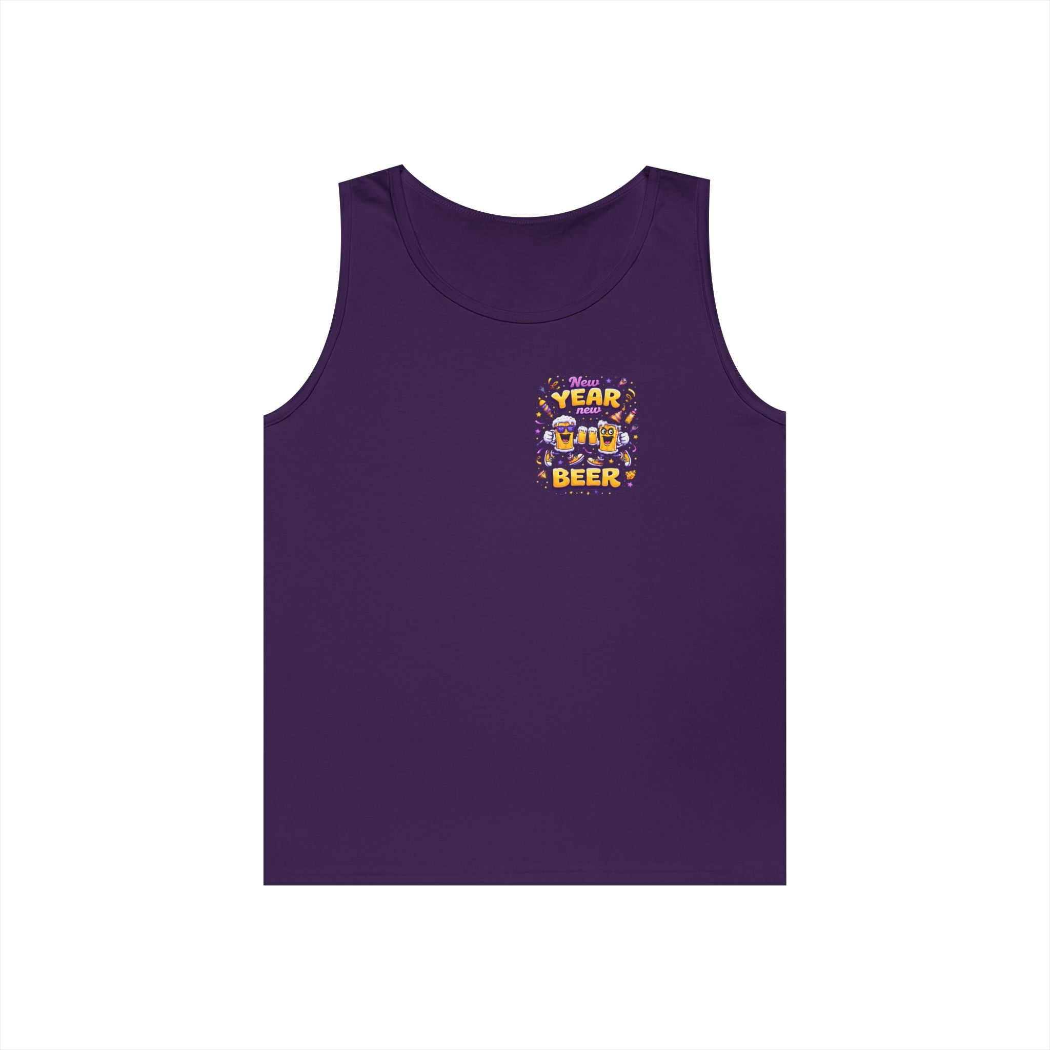 New Year New Beer Funny Tank Top