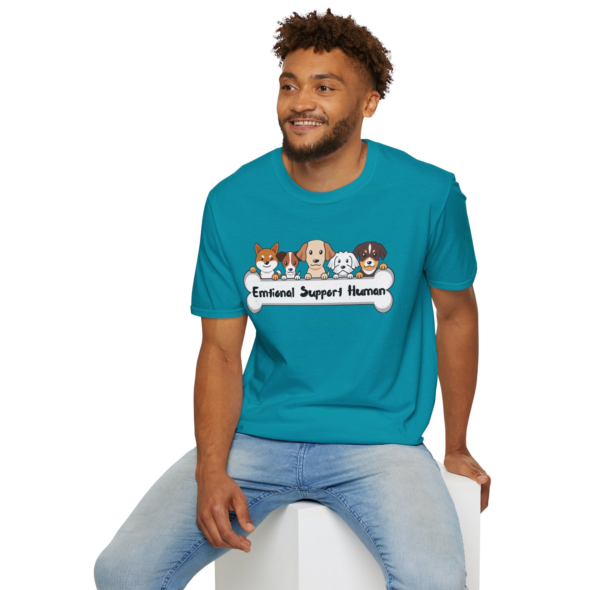 Funny Dogs Love T-Shirt — Cute Happy Pets Tee for Dog Lovers