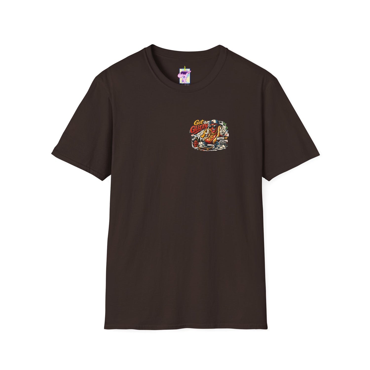 Get Glizzy With It Funny Hot Dog T-Shirt