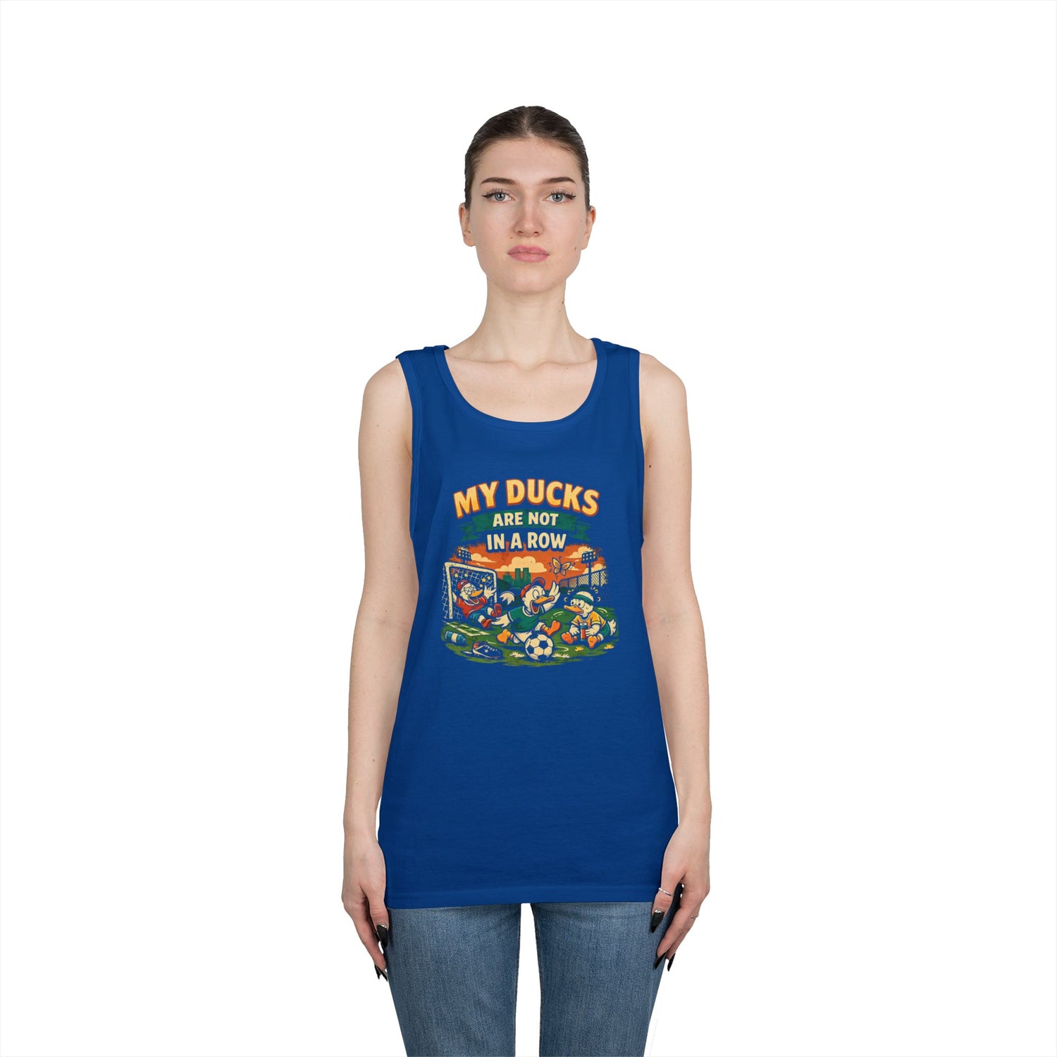 My Ducks Are Not In A Row Funny Tank Top