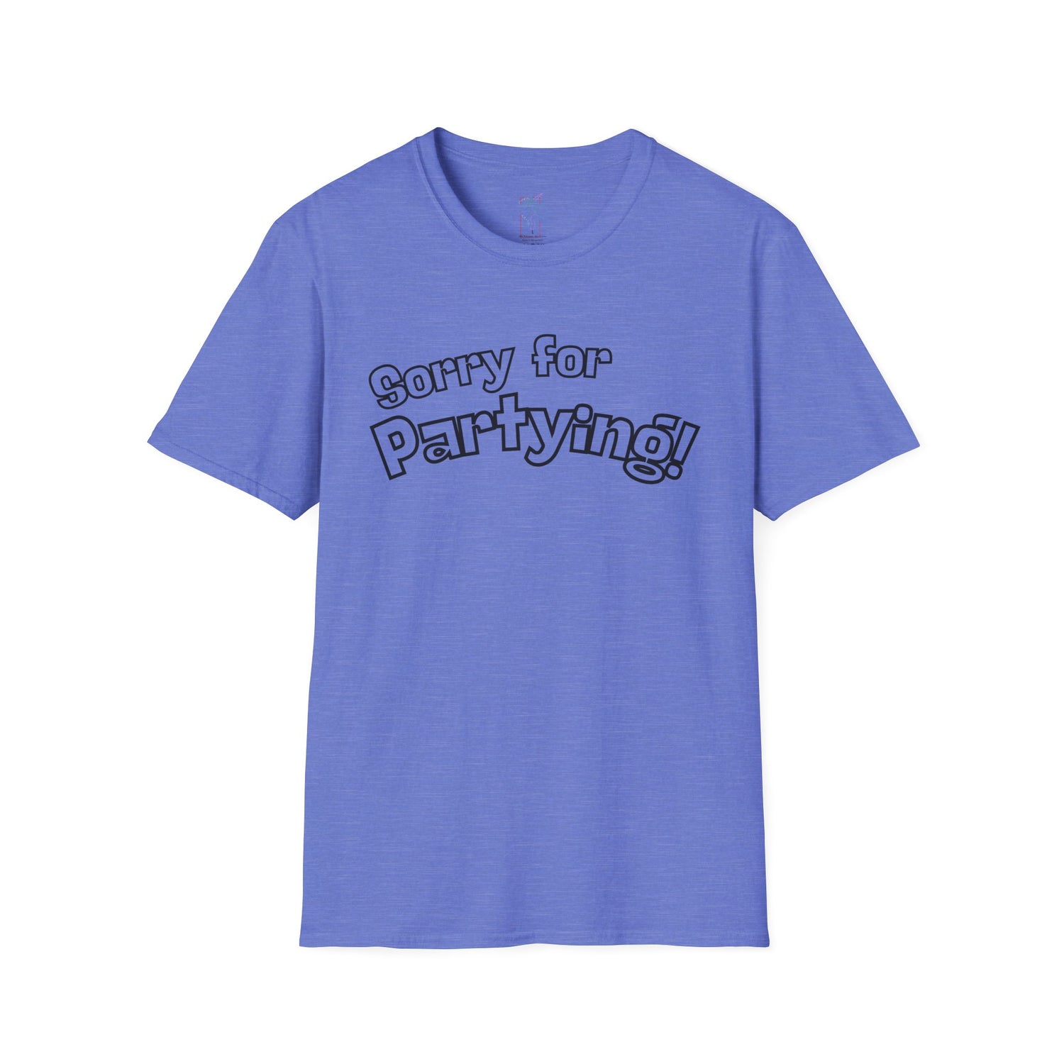 Sorry for Partying T-Shirt-Black