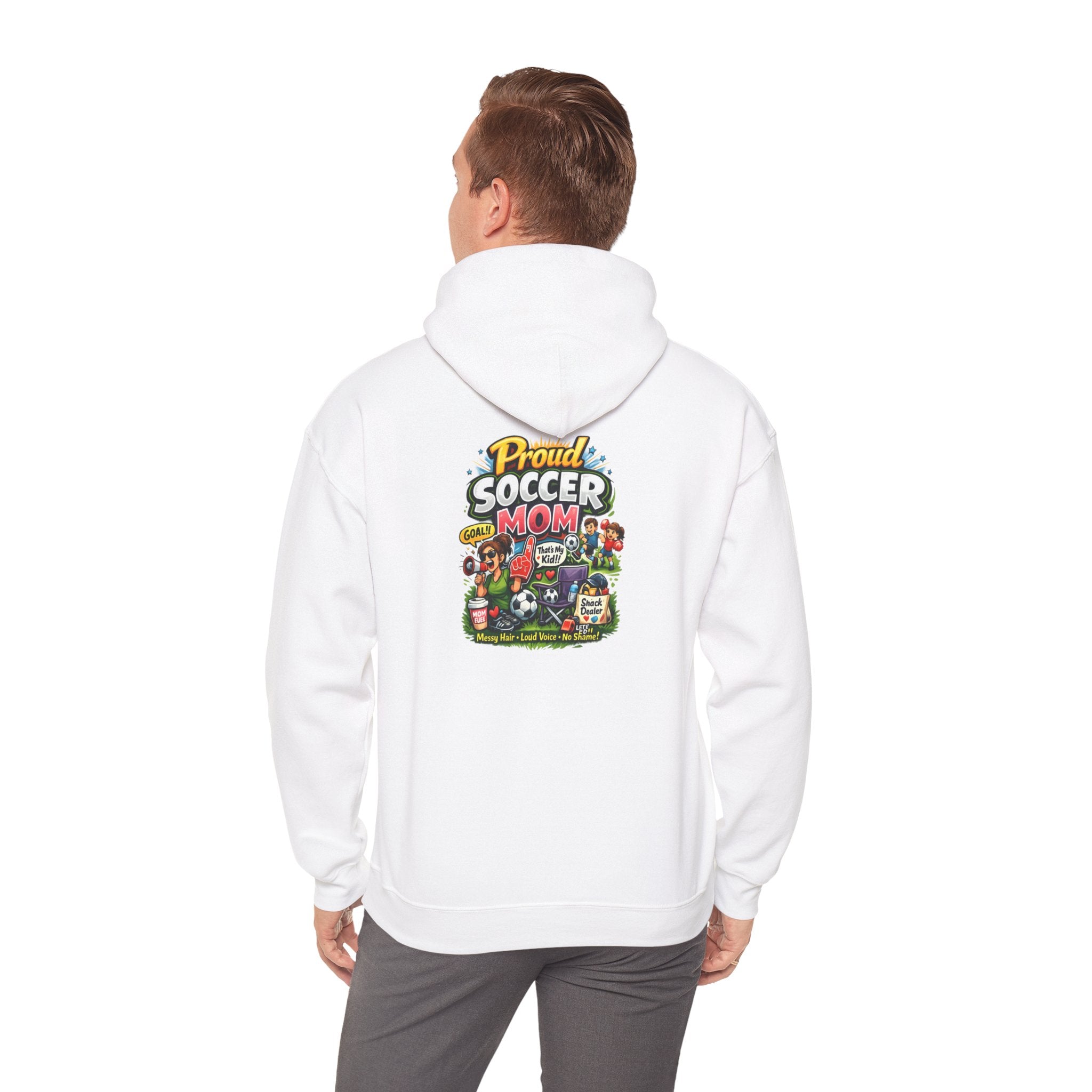 Proud Soccer Dad Funny Hoodie