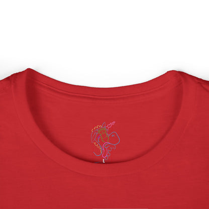 Cute Funny Dog Love T-Shirt — Happy Pup Graphic Tee for Women