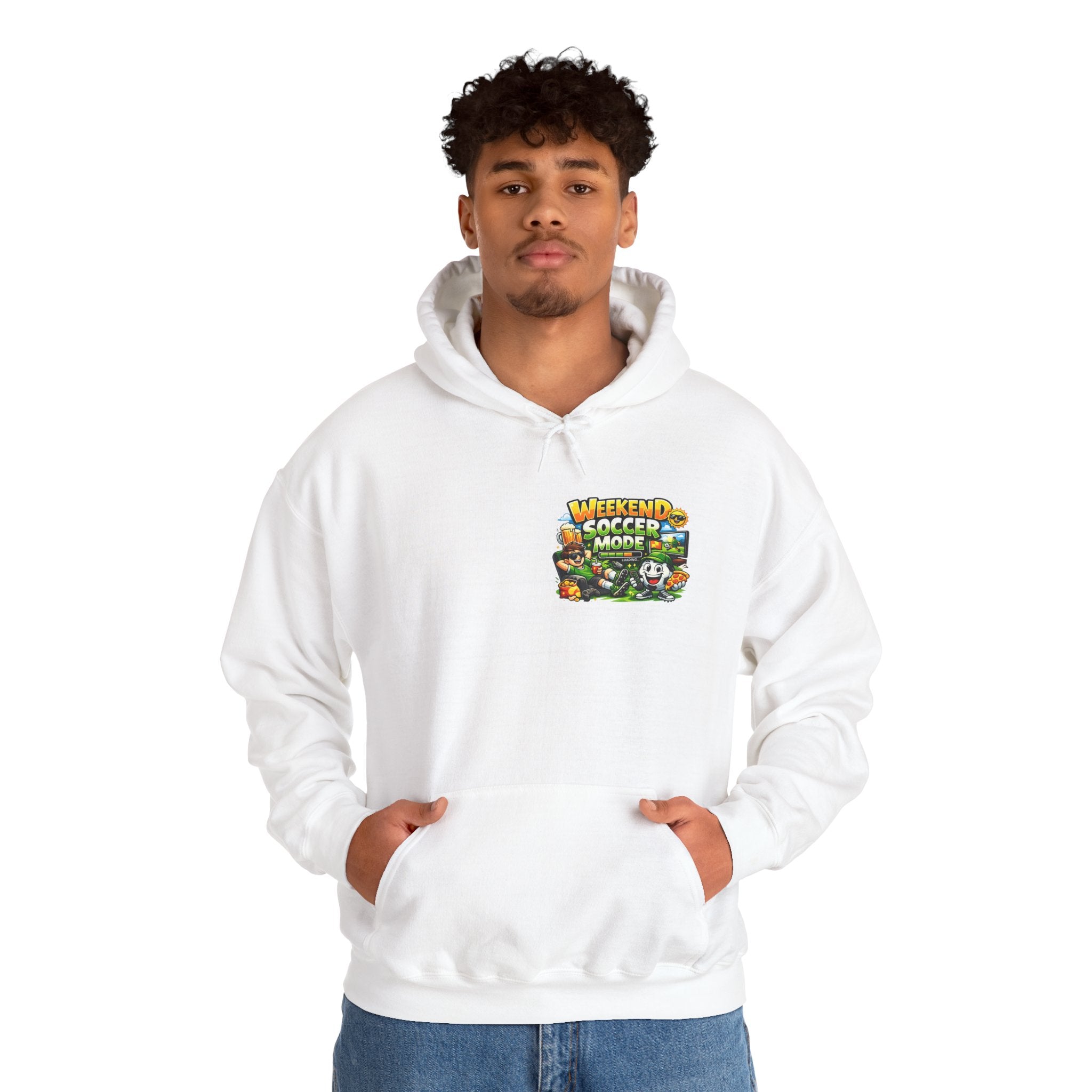 Weekend Soccer Mode Funny Hoodie