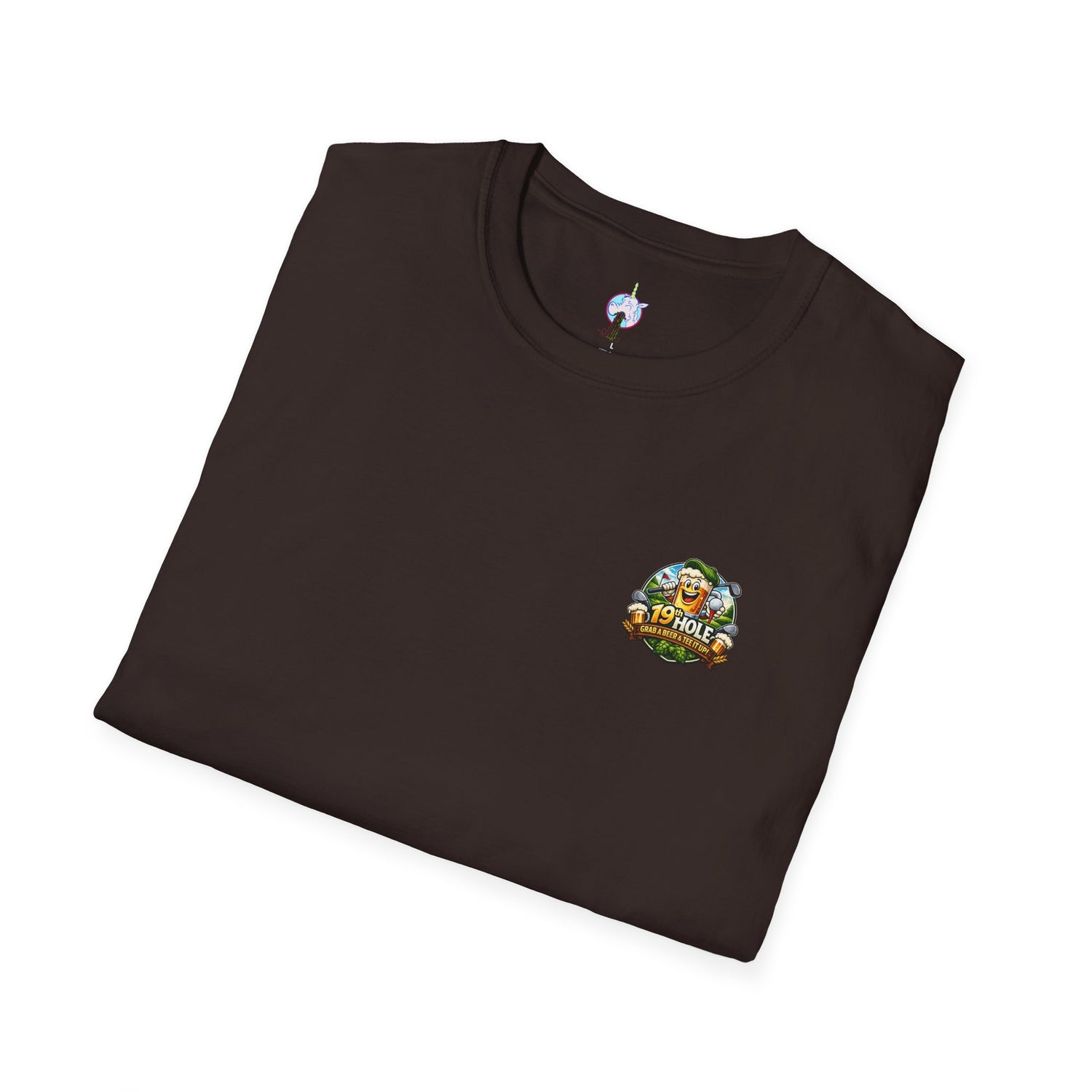 19th Hole Golf T-Shirt — "Grab a Beer &amp; Tee It Up" Vintage Golfing Tee