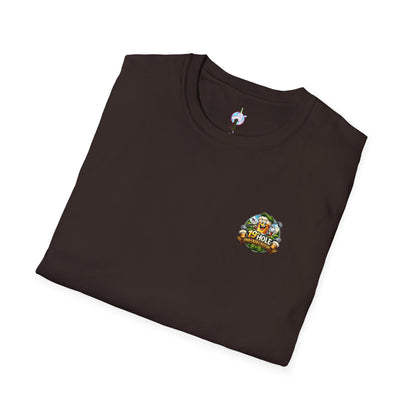 19th Hole Golf T-Shirt — "Grab a Beer &amp; Tee It Up" Vintage Golfing Tee