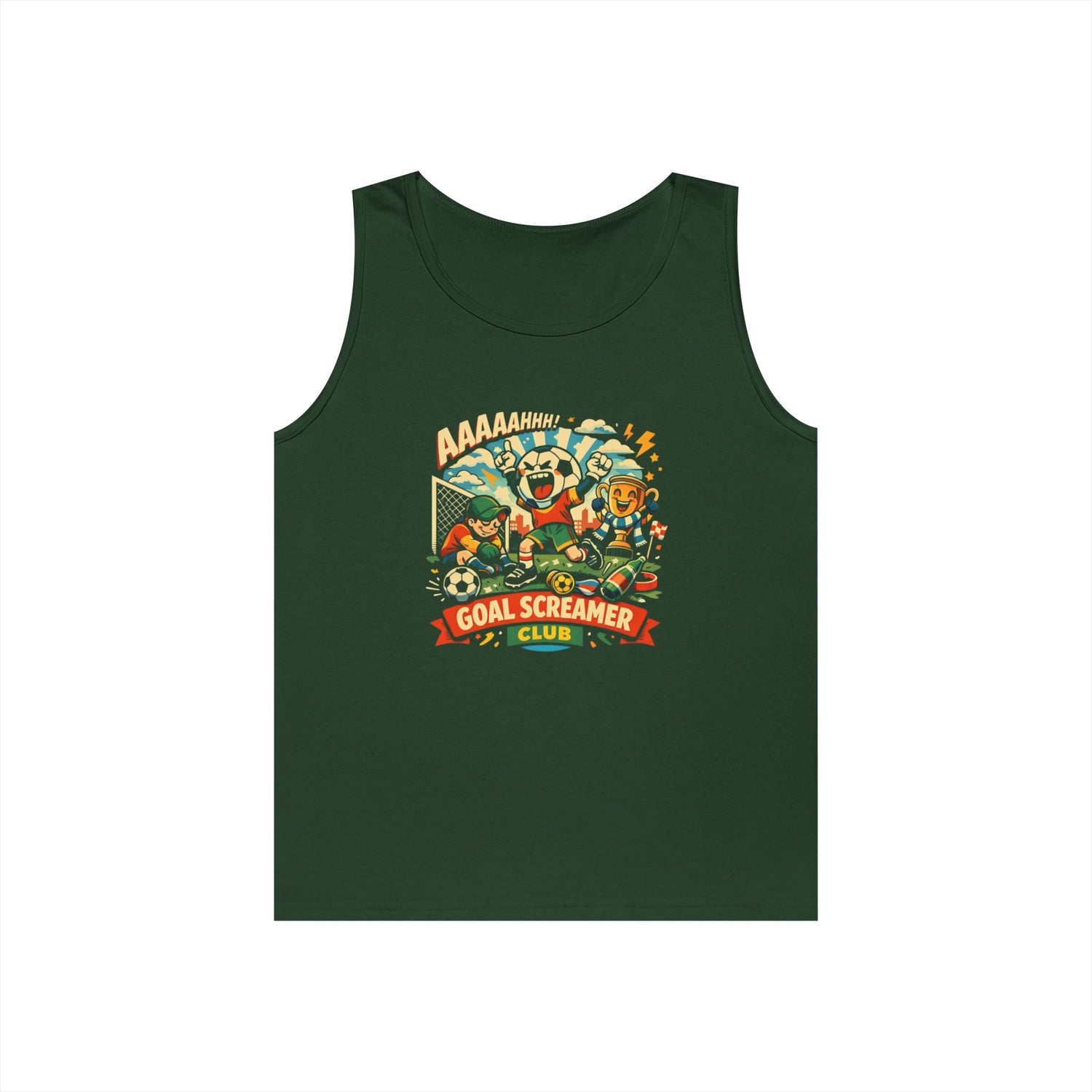 Goal Screamers Club Funny Tank Top