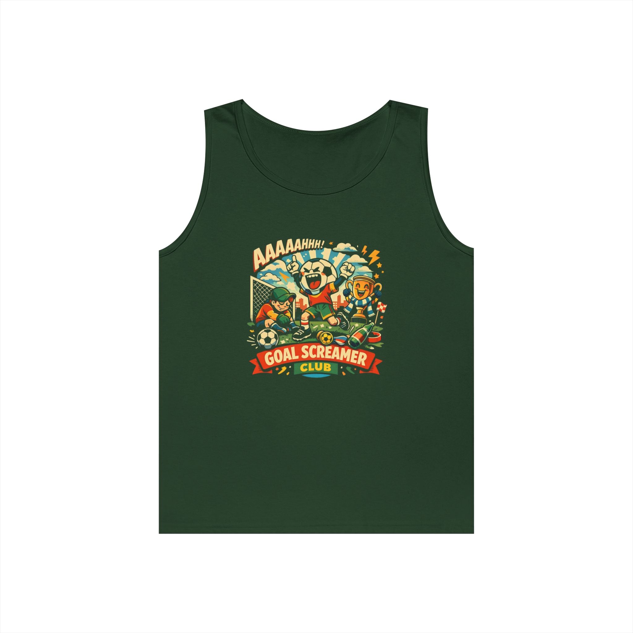 Goal Screamers Club Funny Tank Top