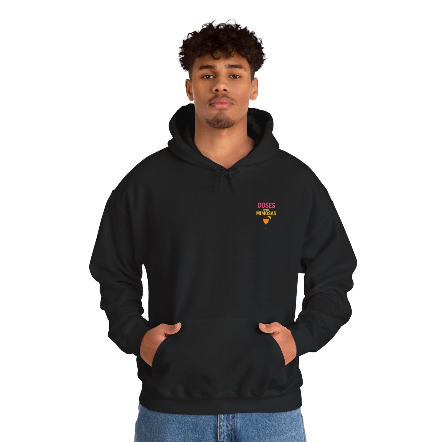 Party Vibes Hooded Sweatshirt — "Sunday Funday" Doses &amp; Mimosas