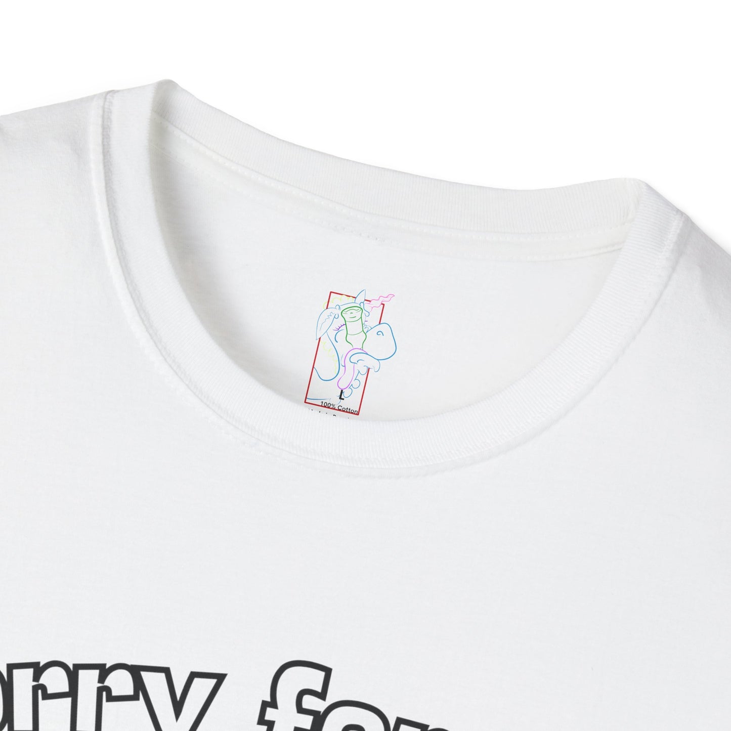 Sorry for Partying T-Shirt-Black