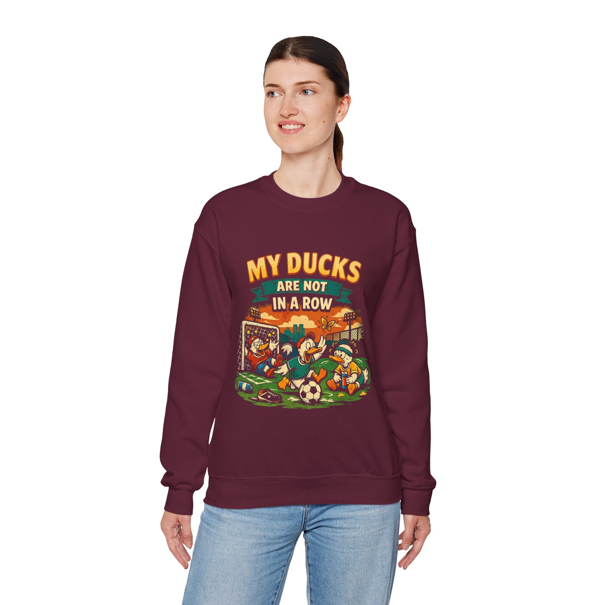 My Ducks Are Not In A Row Funny T-Shirt Sarcastic Graphic Tee Anxiety Humor Gift Funny Slogan Shirt Novelty Tee