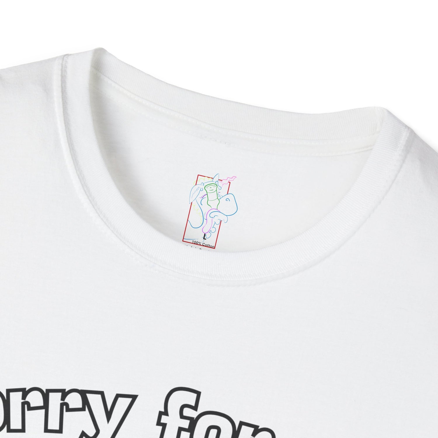 Sorry for Partying T-Shirt-Black