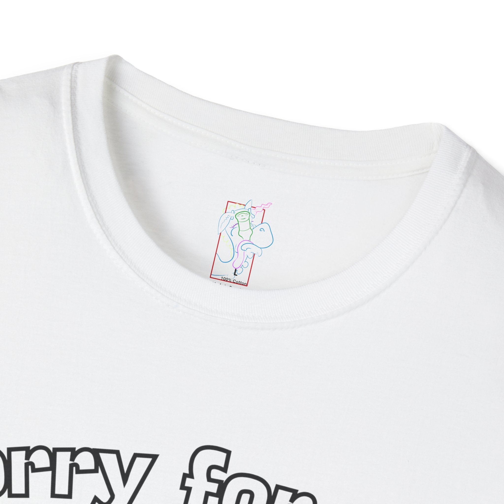Sorry for Partying T-Shirt-Black