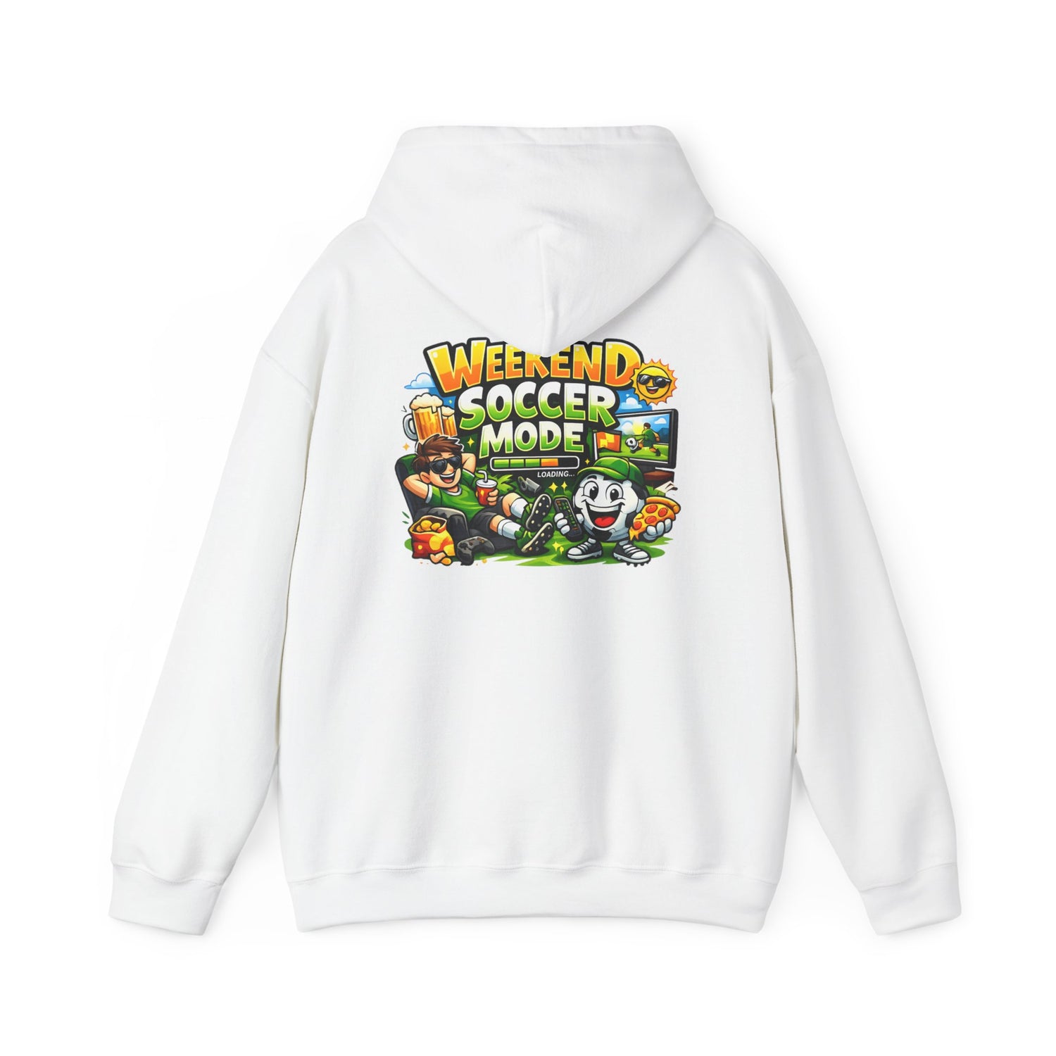 Weekend Soccer Mode Funny Hoodie