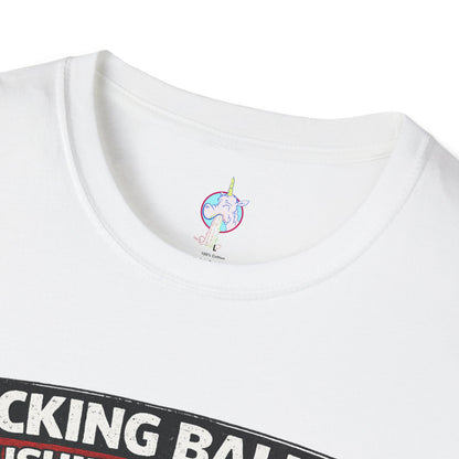 Kicking Balls & Crushing Cans Soccer Graphic T-Shirt