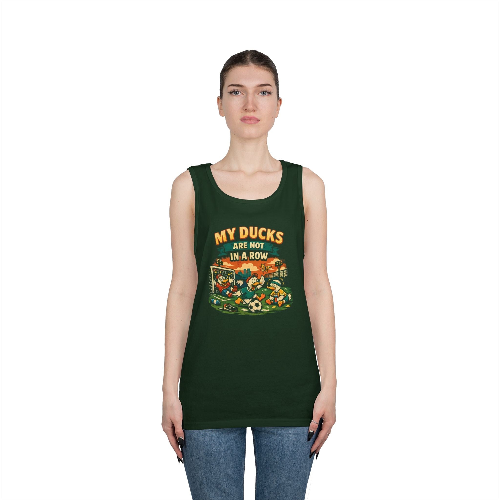 My Ducks Are Not In A Row Funny Tank Top