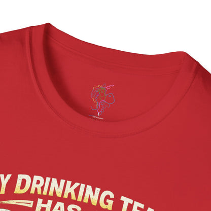 Soccer T-Shirt — "My Drinking Team Has a Soccer Problem" Funny Soccer Fan Tee