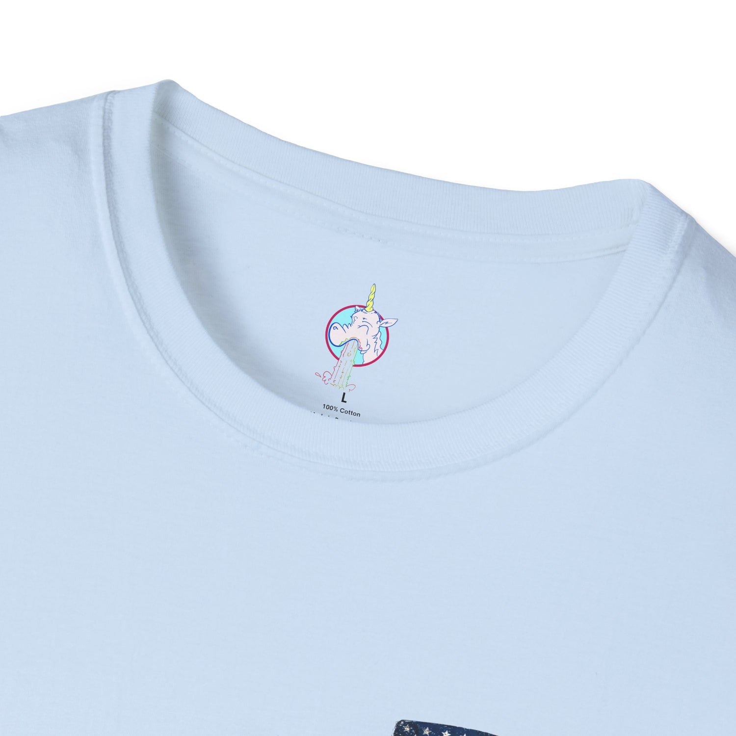 Soccer and Beer T-Shirt — American Flag Soccer Ball &amp; Beer Graphic Tee